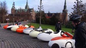 Velomobiler og Liggecykel ved Frederiksborg Slot